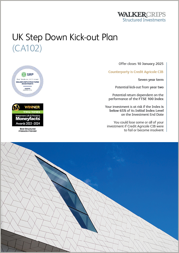 UK Step Down Kick-out Plan (CA102)